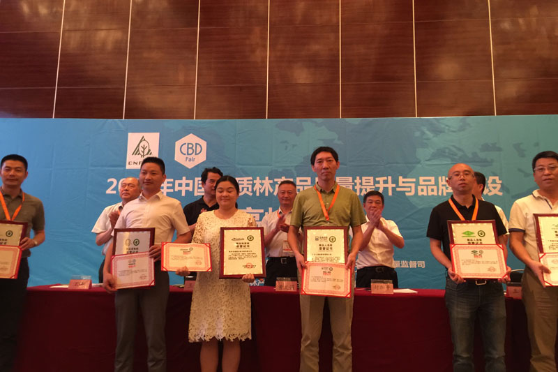 “DareGlobal”牌纖維板、刨花板榮獲“十大精品人造板”稱號